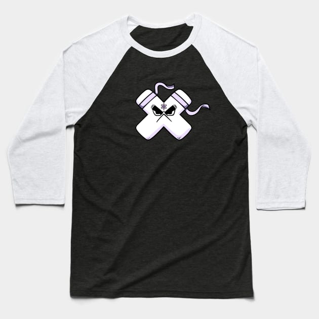 X | Alphabet Lore Baseball T-Shirt by Mike Salcedo